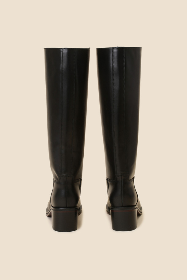 SUECOMMA BONNIE - 부츠/워커 - Basic long boots(black)