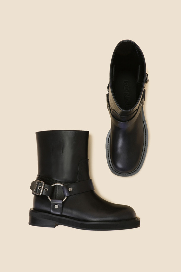 SUECOMMA BONNIE - 부츠/워커 - Cocky ankle boots(black)