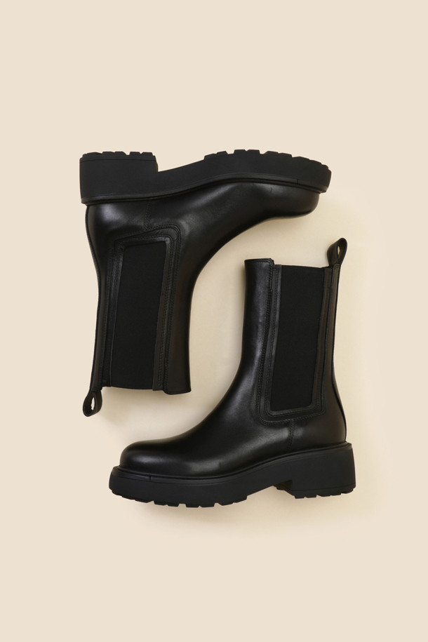 SUECOMMA BONNIE - 부츠/워커 - Classic chelsea boots(black)