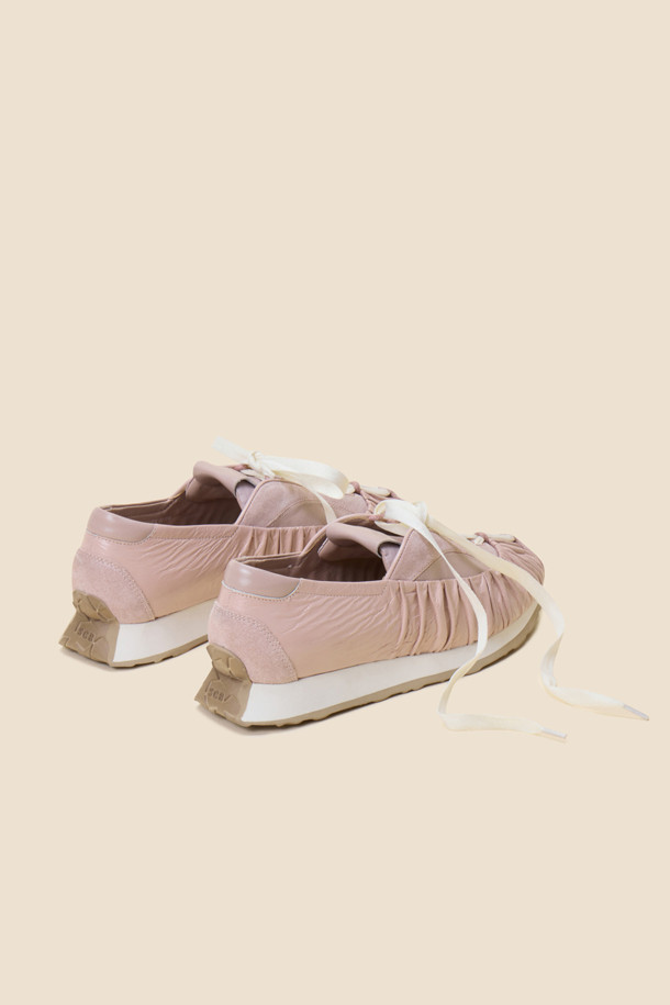 SUECOMMA BONNIE - 스니커즈 - Ribbon sneakers(pink)