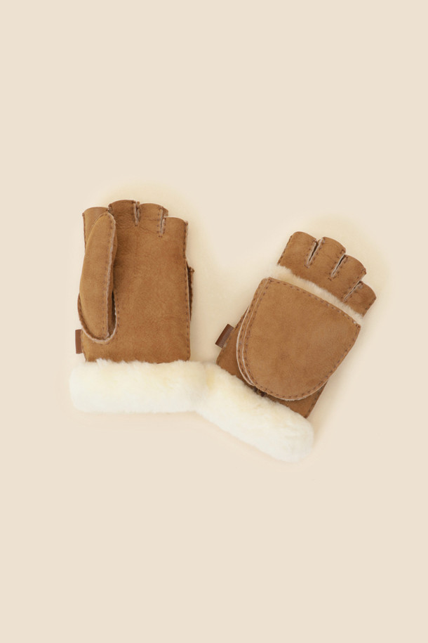 SUECOMMA BONNIE - 장갑 - [김나영 착용]Shearling gloves(brown)