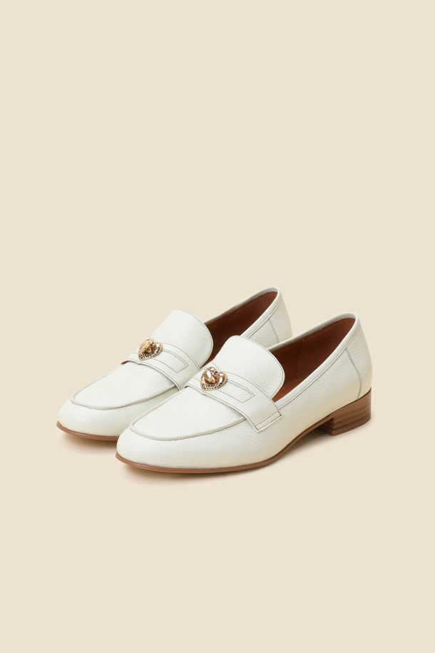 SUECOMMA BONNIE - 로퍼 - Cle loafer(ivory)