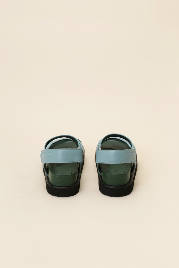 SUECOMMA BONNIE - 샌들 - Summer polygon sandal(green)