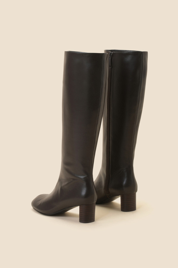 SUECOMMA BONNIE - 부츠/워커 - Slim long boots(brown)