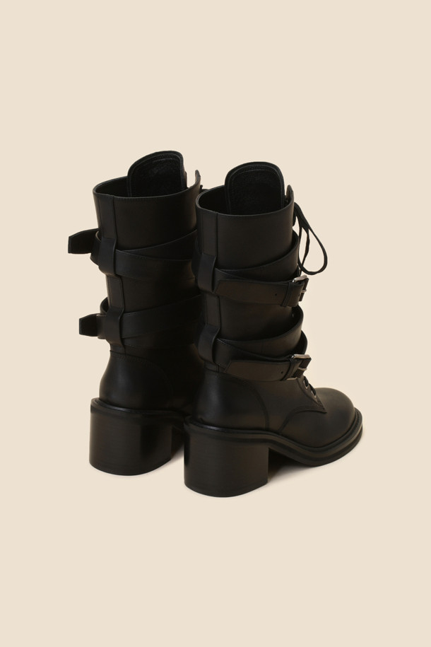 SUECOMMA BONNIE - 부츠/워커 - Signature cocky boots(black)