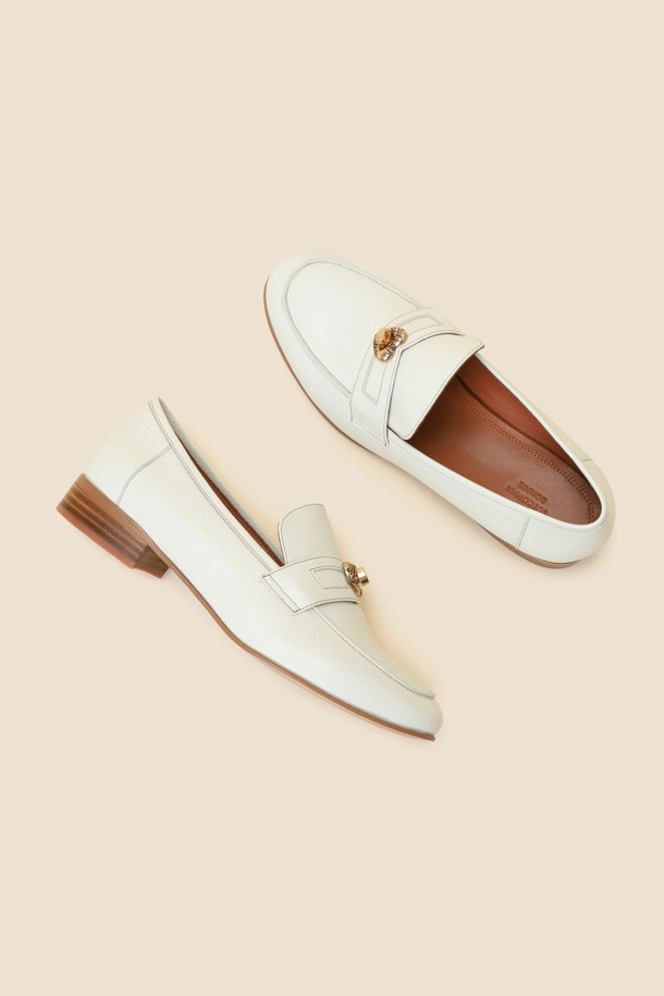 SUECOMMA BONNIE - 로퍼 - Cle loafer(ivory)