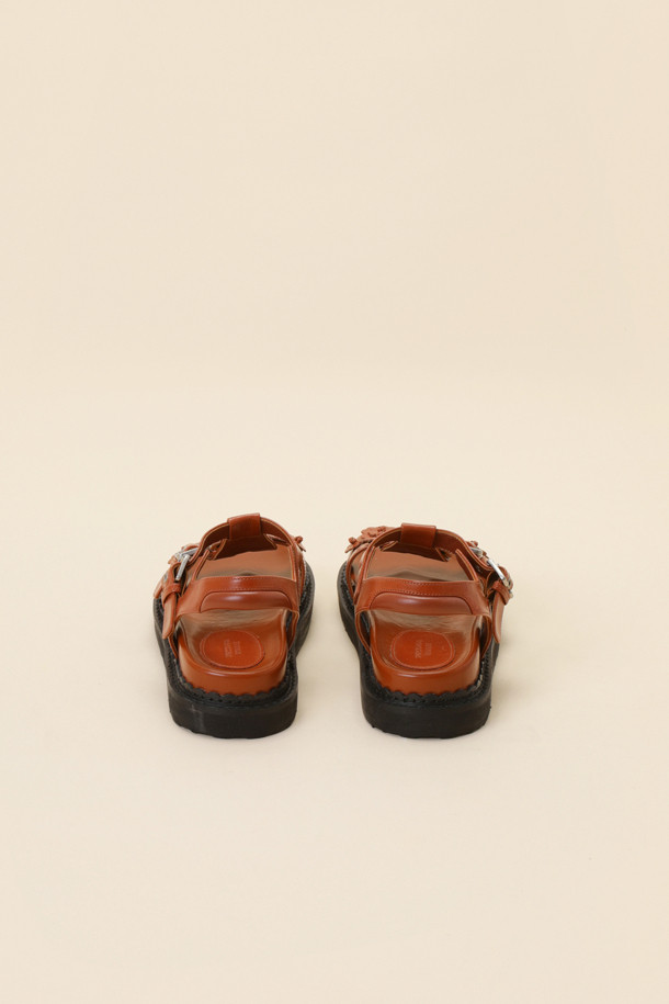 SUECOMMA BONNIE - 샌들 - [김나영 착용]Fleur24 t-strap sandal(brown)