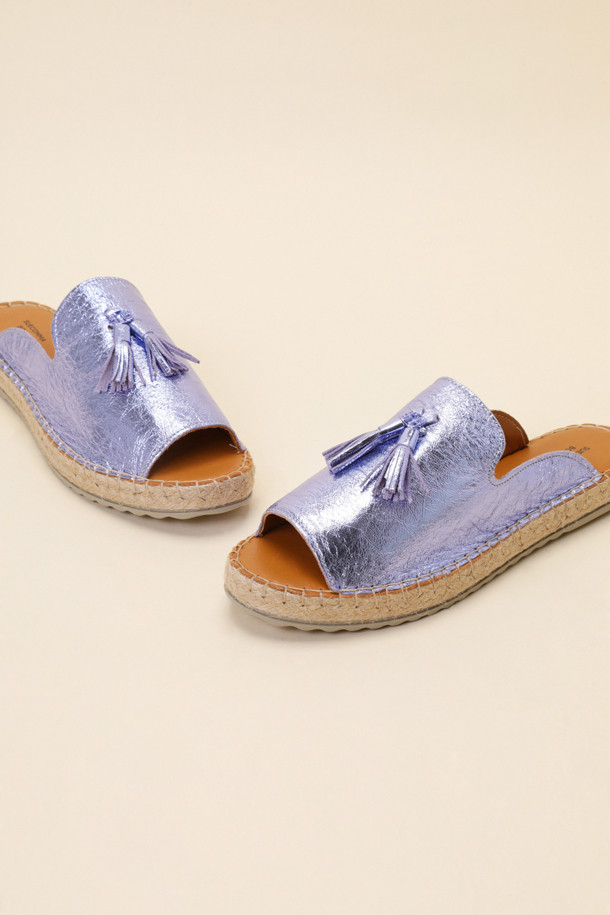 SUECOMMA BONNIE - 샌들 - Tassel point sandal(purple)