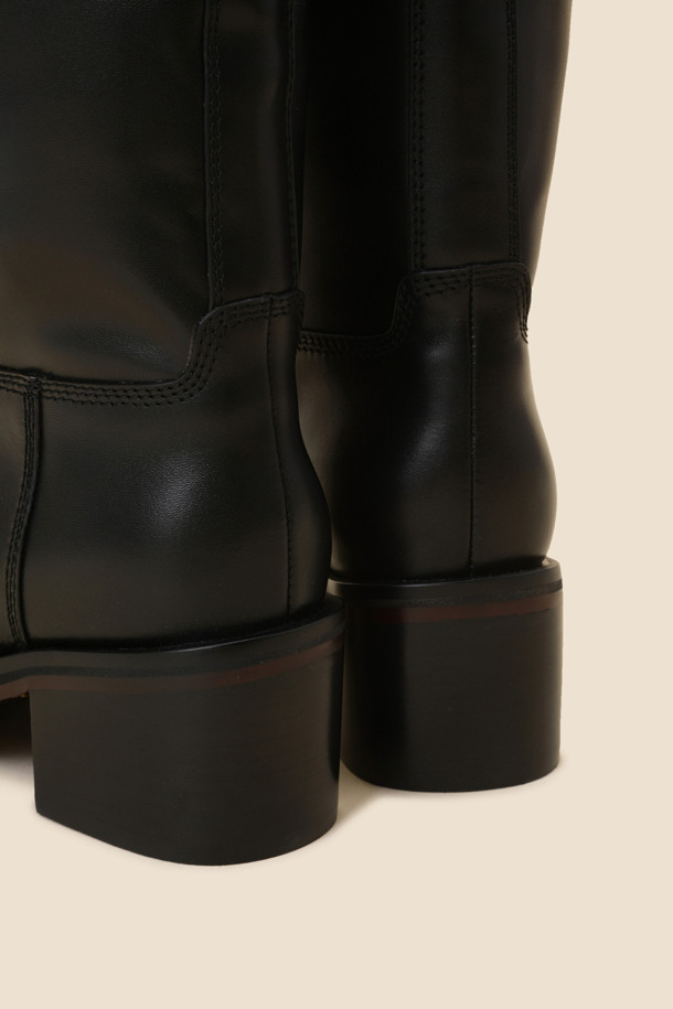 SUECOMMA BONNIE - 부츠/워커 - Basic long boots(black)