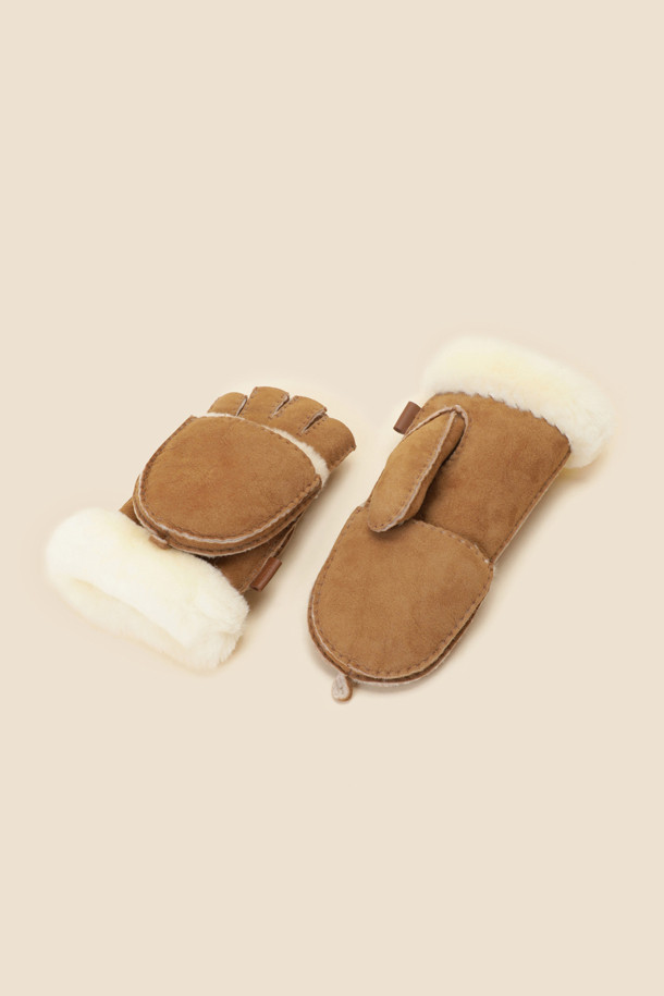 SUECOMMA BONNIE - 장갑 - [김나영 착용]Shearling gloves(brown)