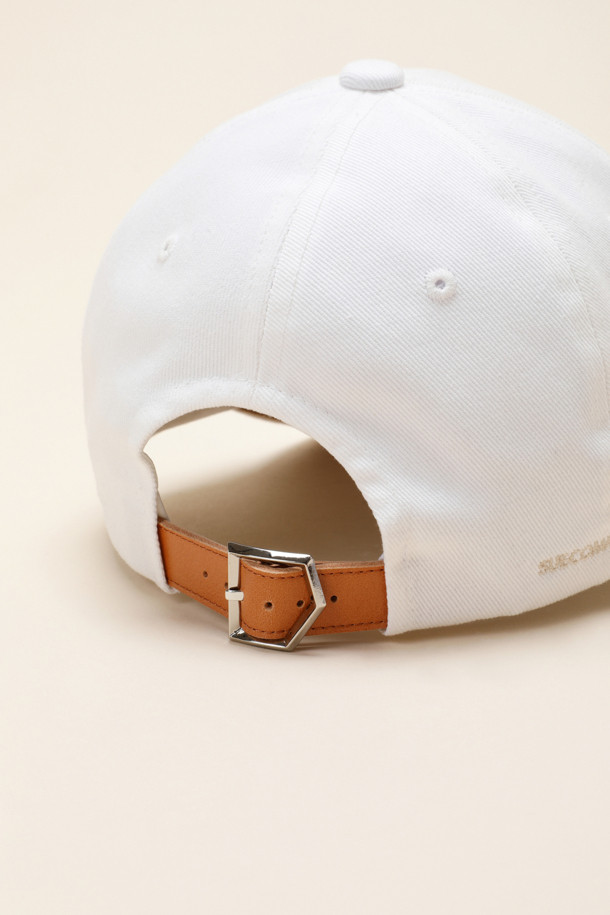 SUECOMMA BONNIE - 모자 - Ballcap(white)