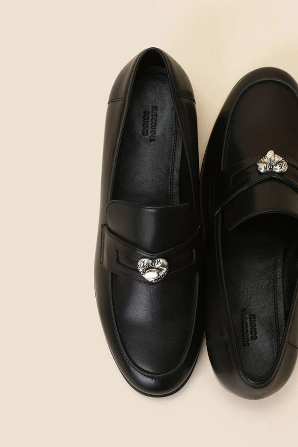 SUECOMMA BONNIE - 로퍼 - Cle loafer(black)