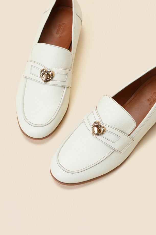 SUECOMMA BONNIE - 로퍼 - Cle loafer(ivory)