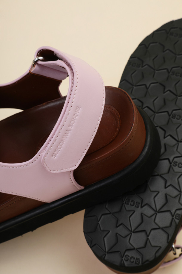 SUECOMMA BONNIE - 샌들 - Summer polygon sandal(pink)