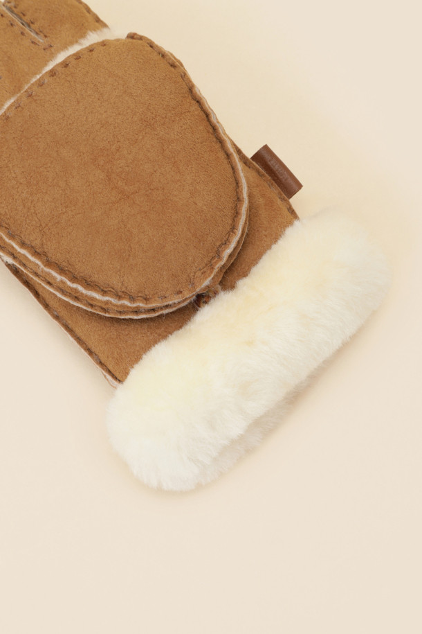 SUECOMMA BONNIE - 장갑 - [김나영 착용]Shearling gloves(brown)