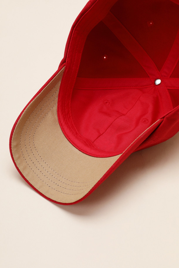 SUECOMMA BONNIE - 모자 - Ballcap(red)