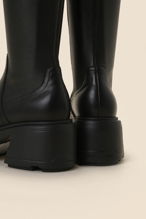 SUECOMMA BONNIE - 부츠/워커 - Slim span long boots(black)