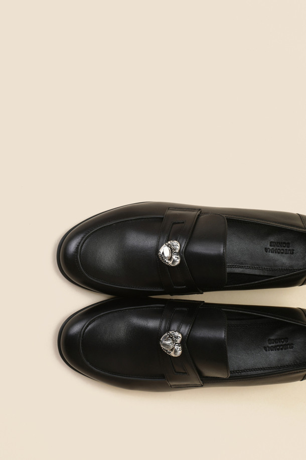 SUECOMMA BONNIE - 로퍼 - Cle loafer(black)