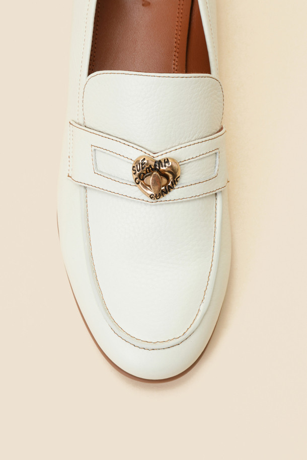 SUECOMMA BONNIE - 로퍼 - Cle loafer(ivory)