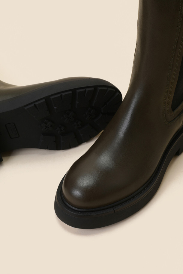 SUECOMMA BONNIE - 부츠/워커 - Classic chelsea boots(khaki)