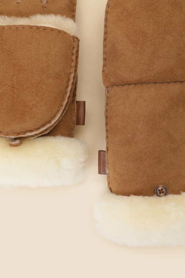 SUECOMMA BONNIE - 장갑 - [김나영 착용]Shearling gloves(brown)