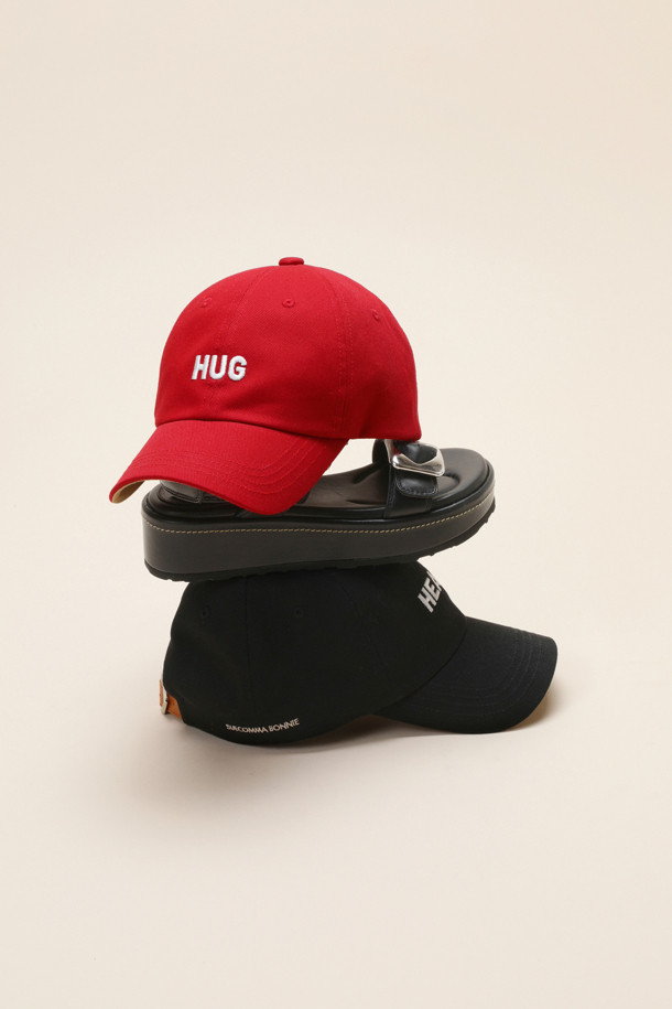 SUECOMMA BONNIE - 모자 - Ballcap(red)