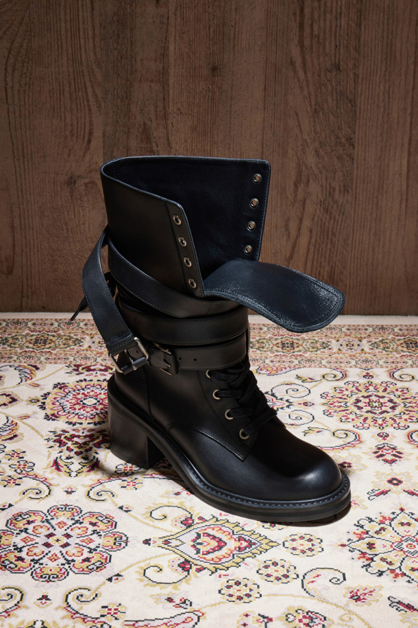 SUECOMMA BONNIE - 부츠/워커 - Signature cocky boots(black)