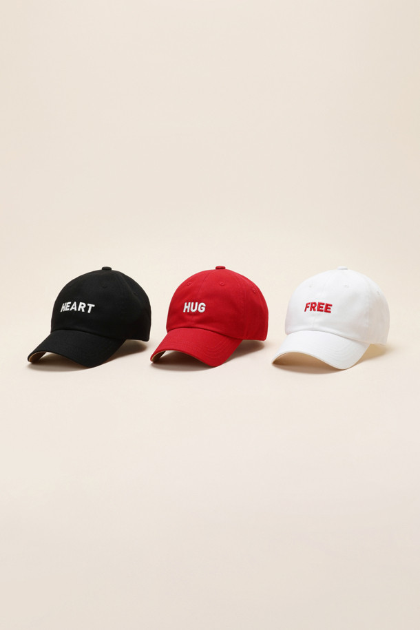 SUECOMMA BONNIE - 모자 - Ballcap(red)