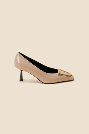 Neo polygon24 pumps(beige)