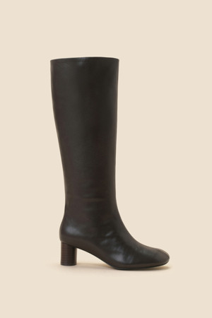 Slim long boots(brown)