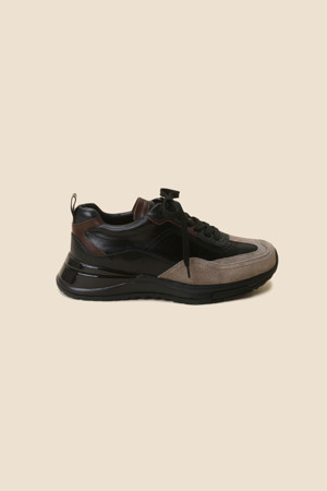 Homme_casual sneakers(black)