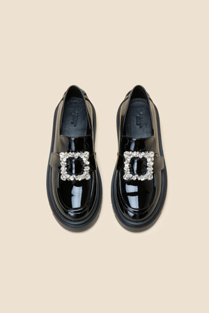 Jewelry loafer(black)