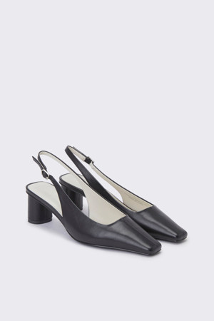 Etoile SCB emblem slingback(black)