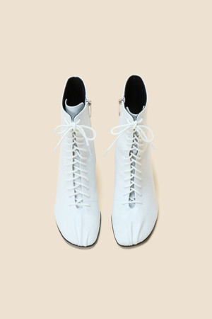 Flow ankle boot(white)