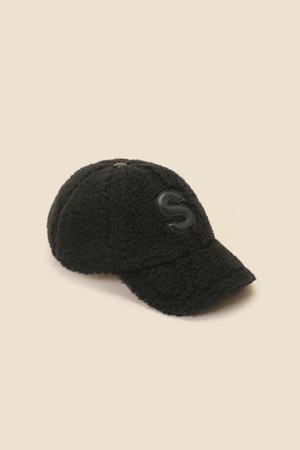 Fur ball cap(black)