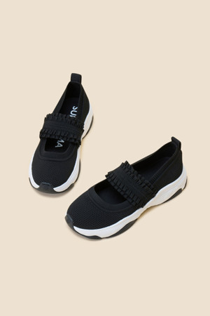 Mary run sneakers(black)