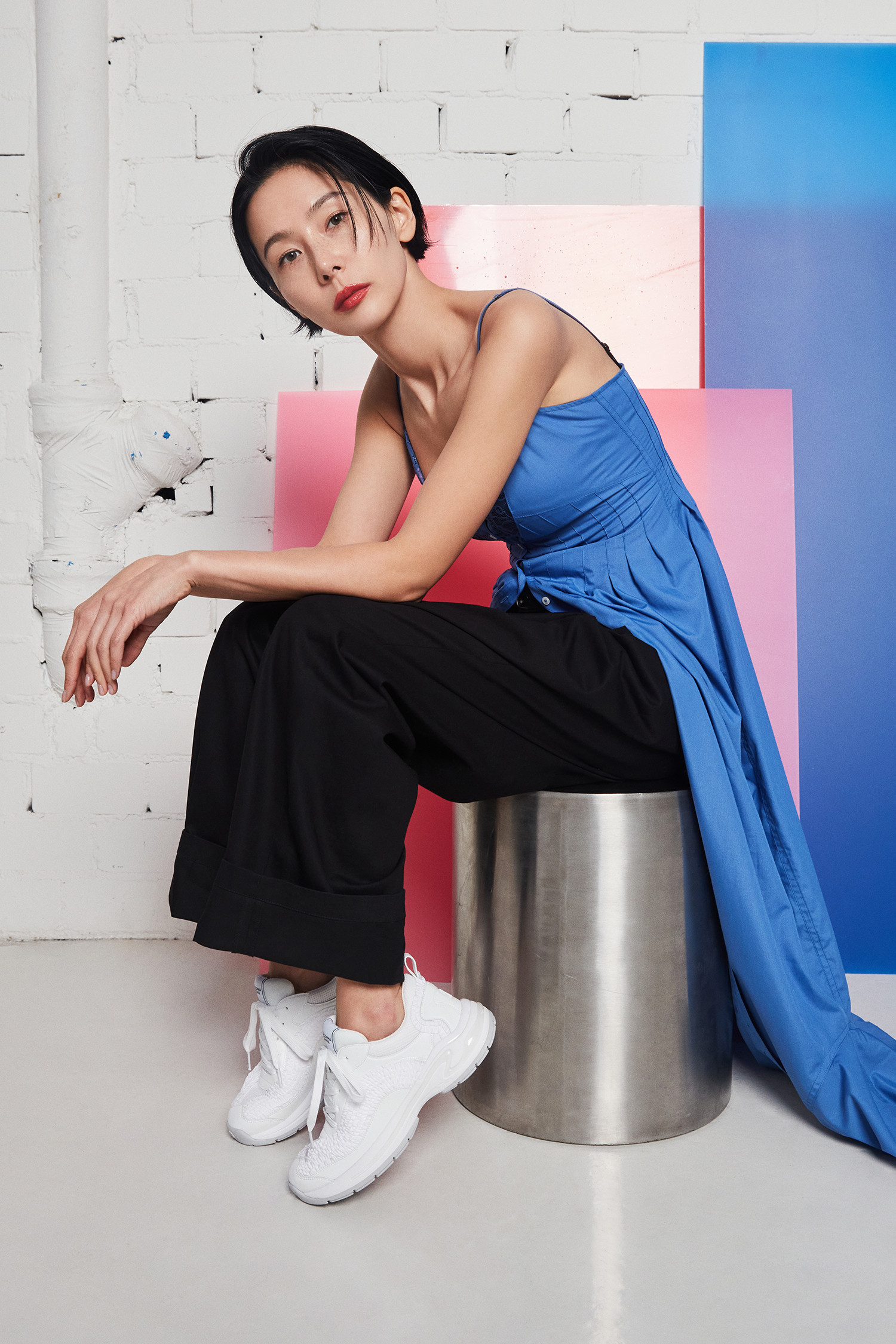 ★SUECOMMA BONNIE★ [Kim Na-young PICK] Delight sneakers (si Lotte Duty Free
