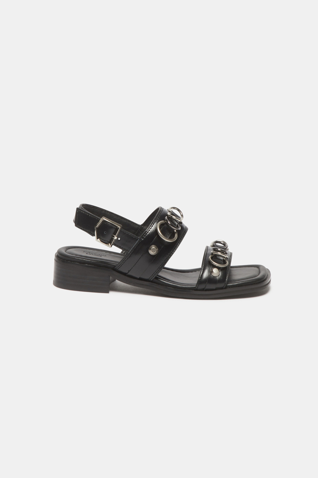 ★SUECOMMA BONNIE★ Ring sandalblack DG2AM25003BLK SUECOMMA BONNIE] 포인트 샌들 블랙