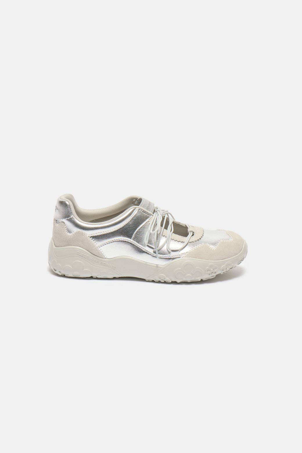 【ＳＵＥＣＯＭＭＡ ＢＯＮＮＩＥ】Pearl sneakers silver SUECOMMA BONNIE] New blossom sneakers(silver) - 여성 실버 운동화