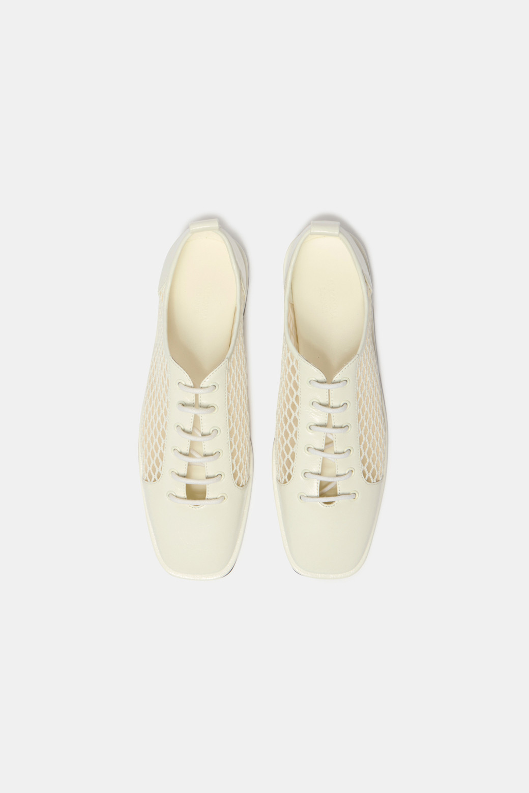 SUECOMMA BONNIE - 플랫 - Mesh flats(ivory)
