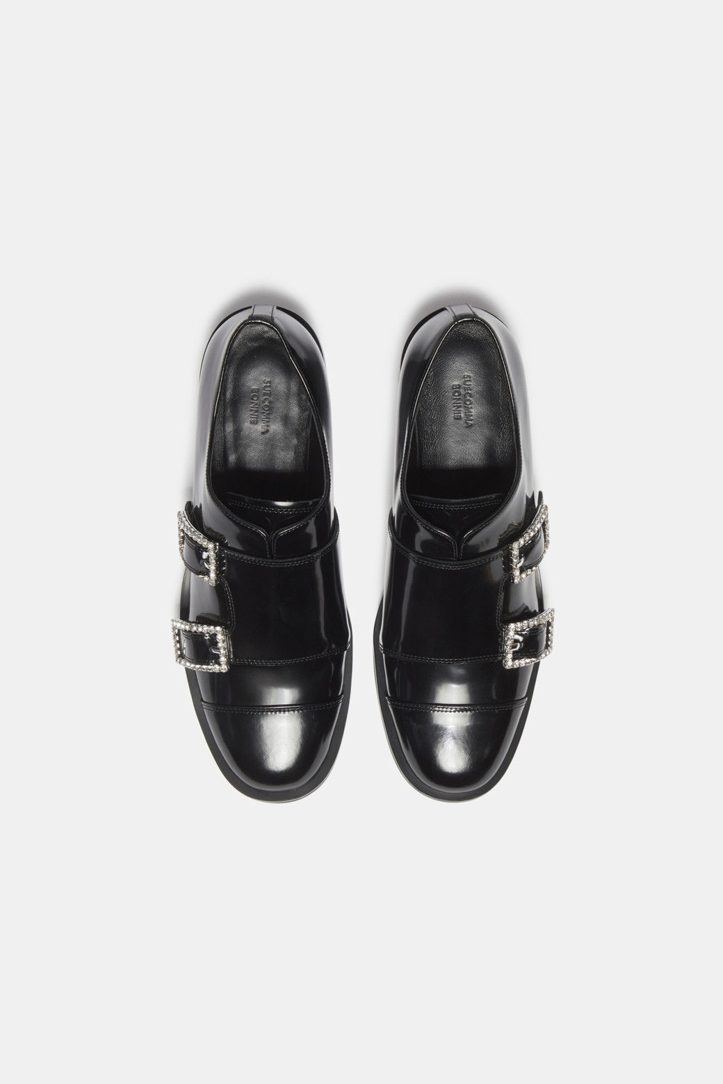 【ＳＵＥＣＯＭＭＡ ＢＯＮＮＩＥ】Buckle loafer Jewelry buckle loafer(black)_SUECOMMA BONNIE - 코오롱몰