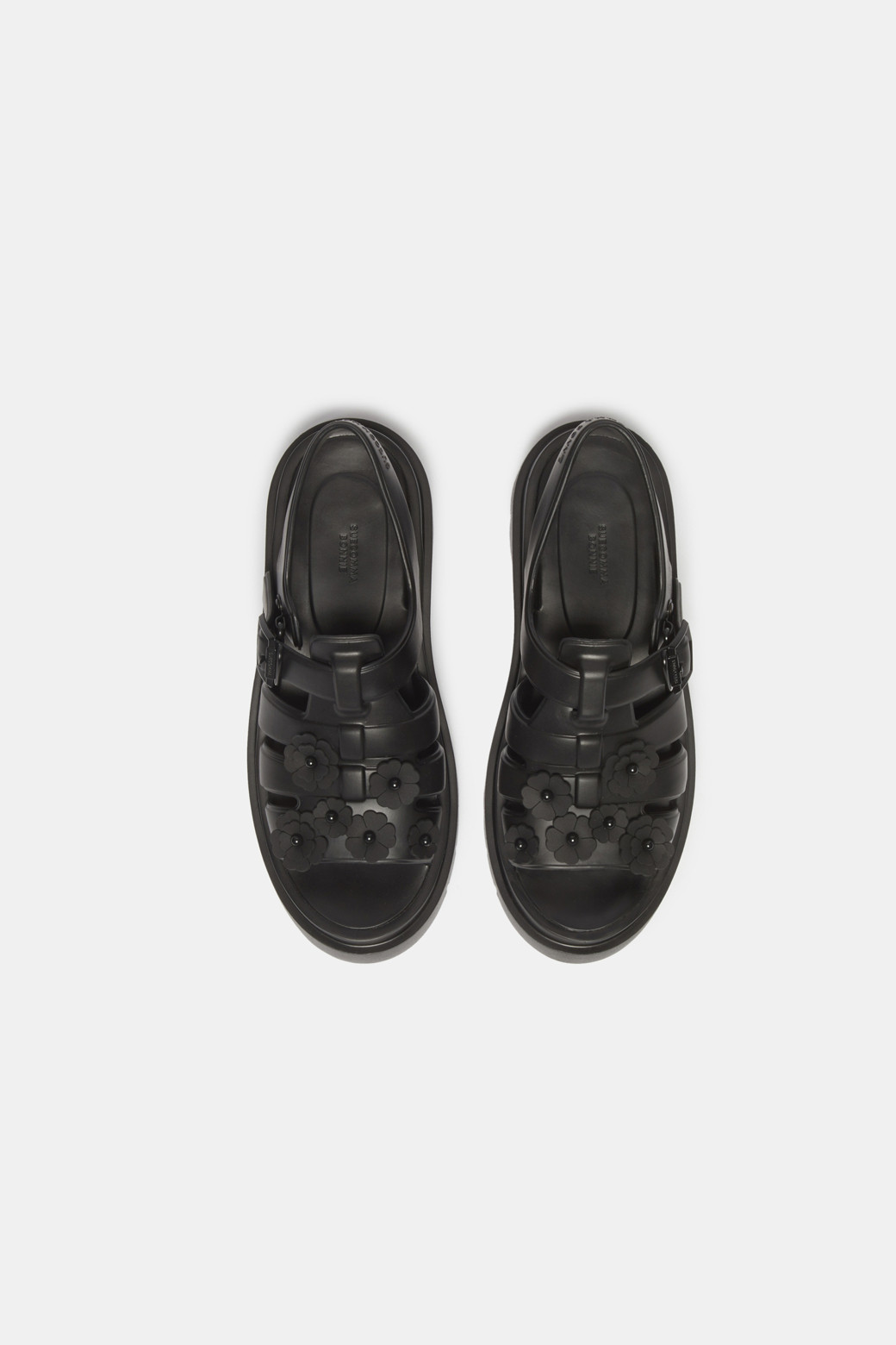 Flower jelly sandal(black)_SUECOMMA BONNIE - 코오롱몰