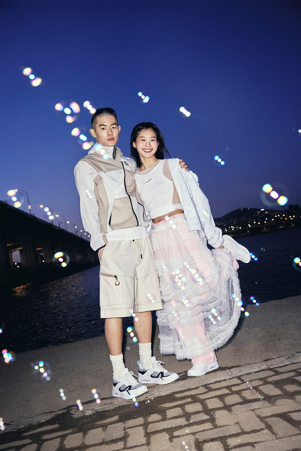 SUECOMMA BONNIE - 스니커즈 - [Unisex]Fev_Runner sneakers(grey)