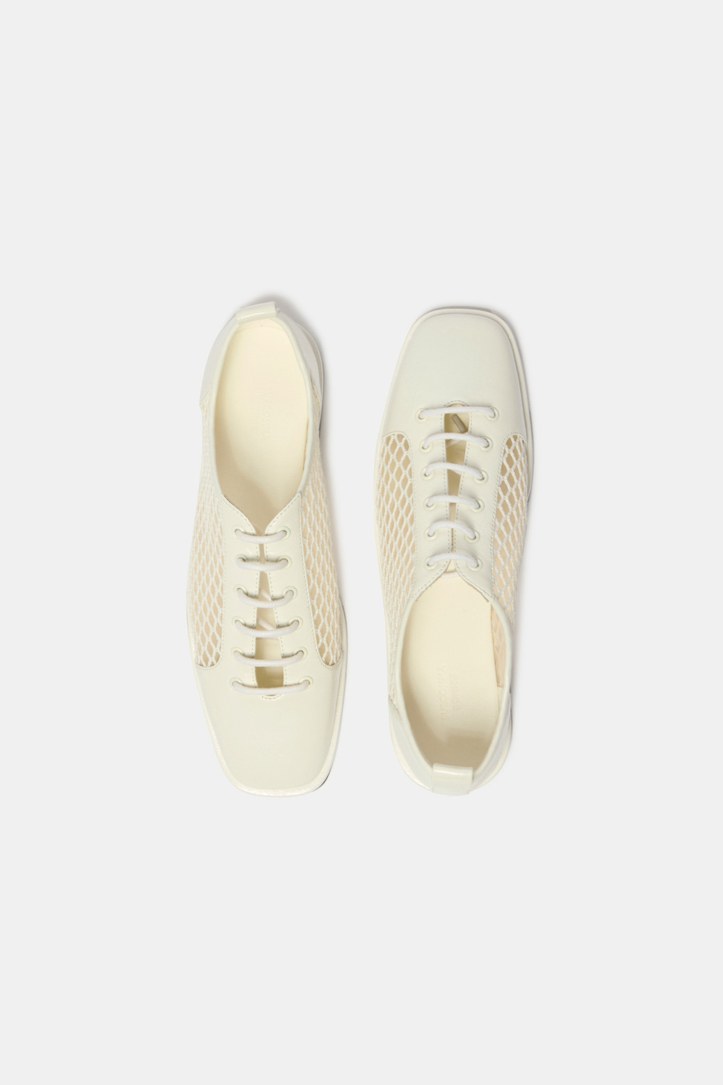 SUECOMMA BONNIE - 플랫 - Mesh flats(ivory)