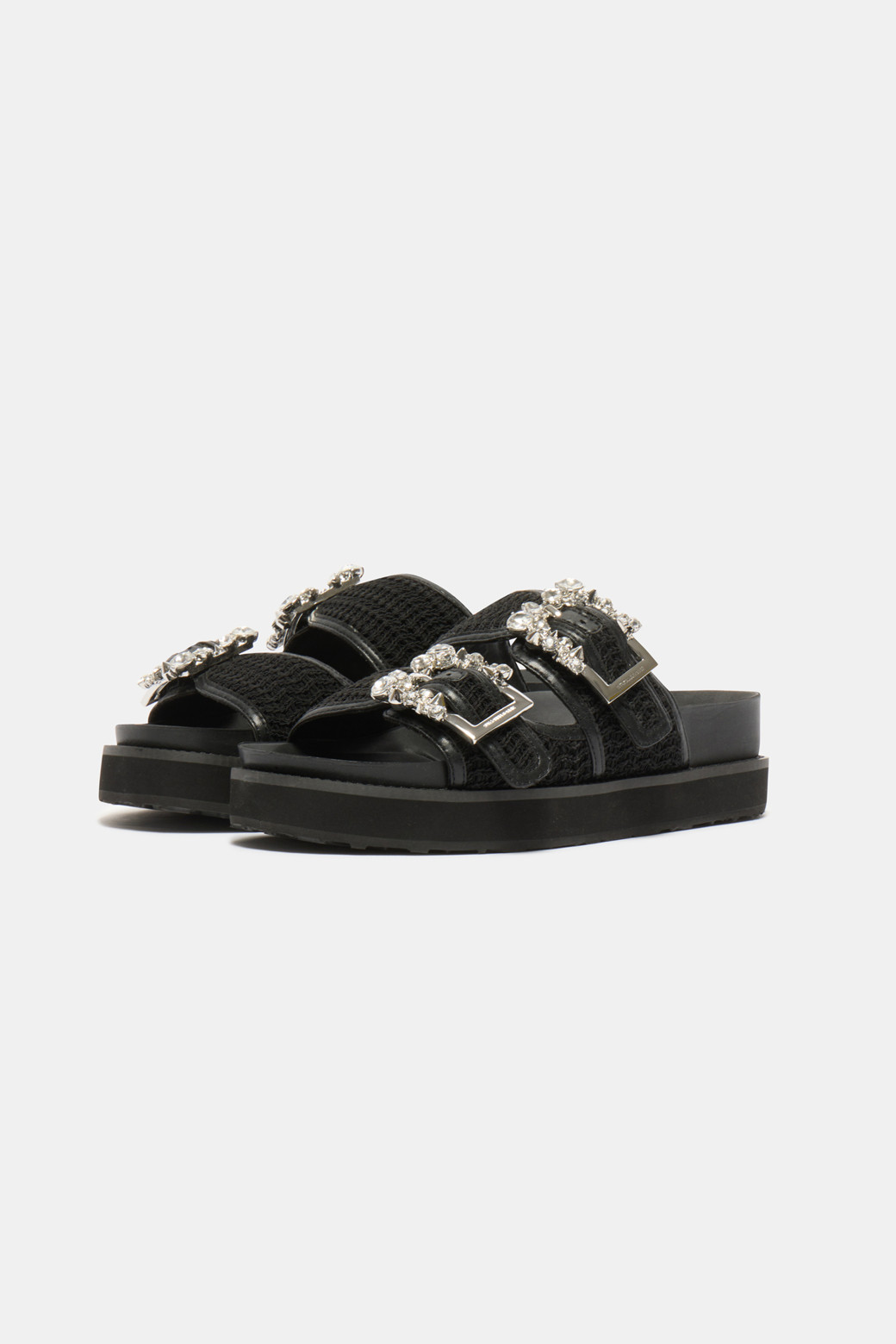 Jewelry buckle slide(black)_SUECOMMA BONNIE - 코오롱몰