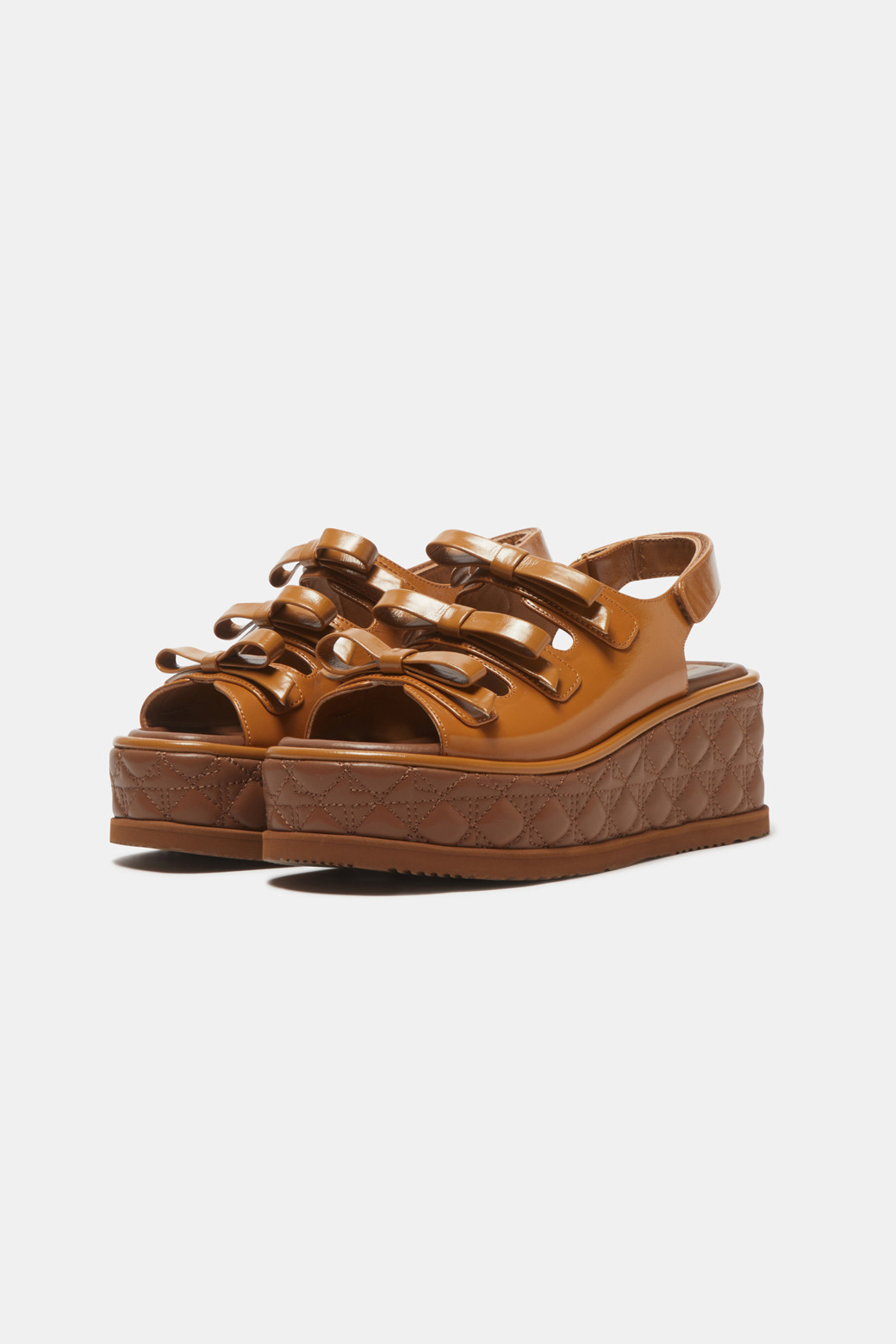 Frangia ribbon sandals(camel)_SUECOMMA BONNIE - 코오롱몰