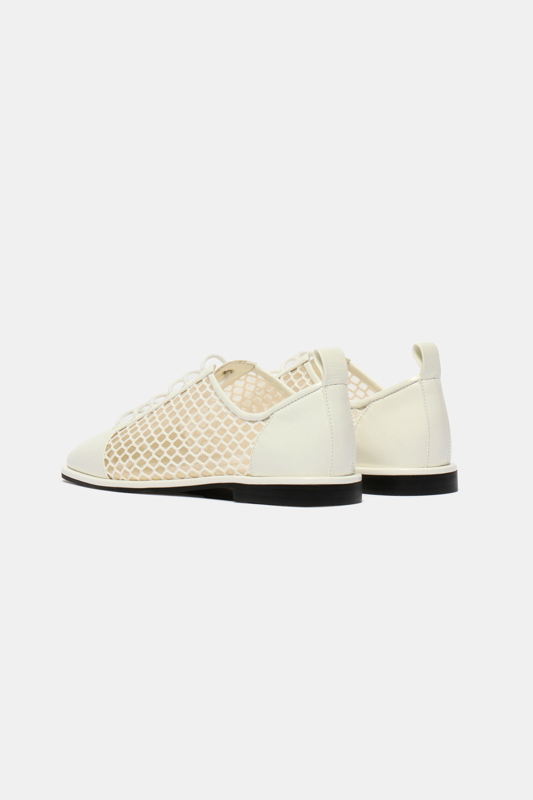 SUECOMMA BONNIE - 플랫 - Mesh flats(ivory)