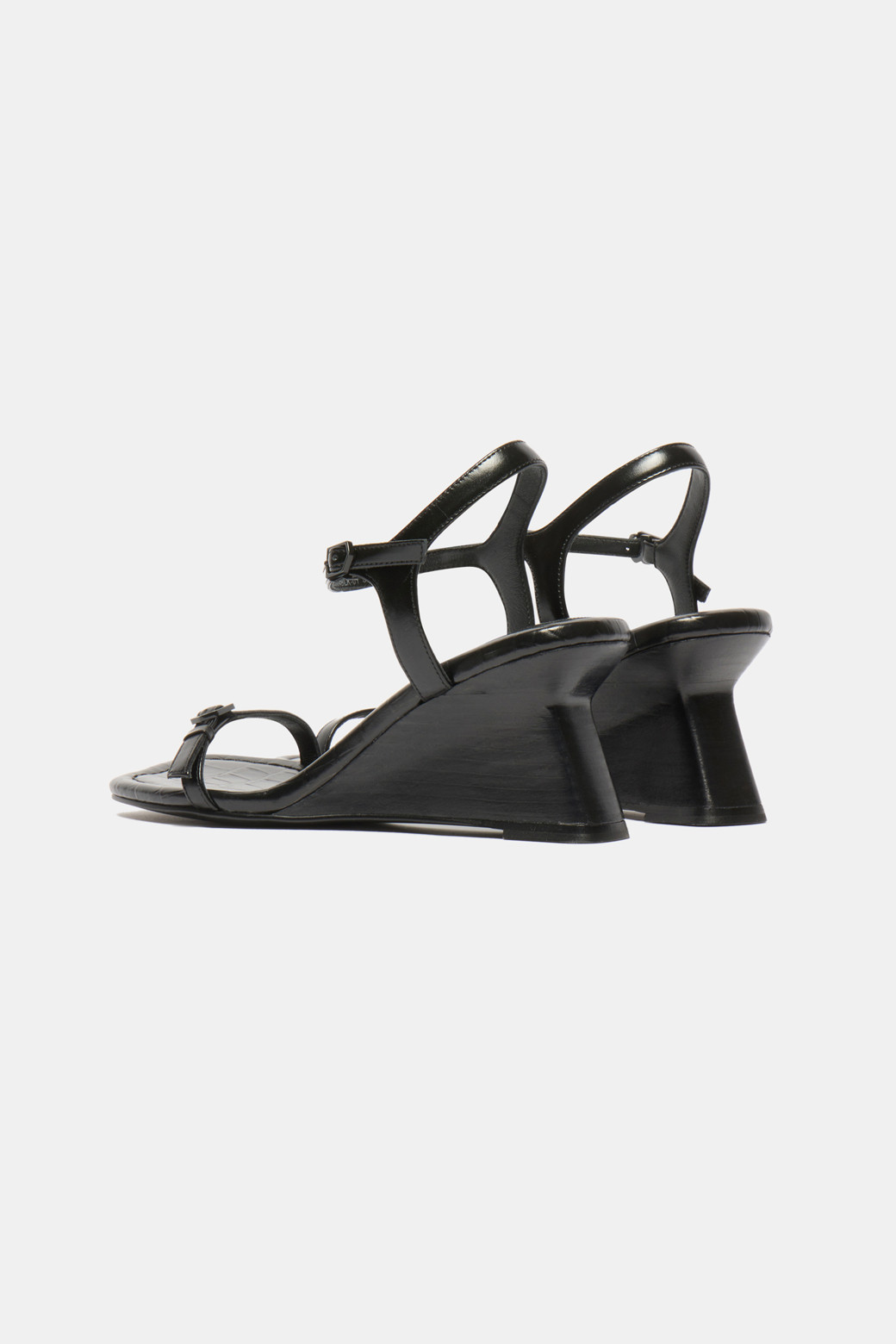 Slim strap sandal(black)_SUECOMMA BONNIE - 코오롱몰