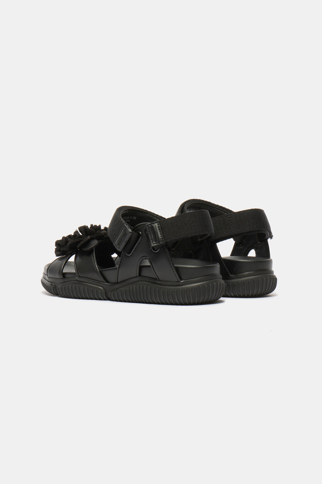 New flower bomb sandal(black)_SUECOMMA BONNIE - 코오롱몰