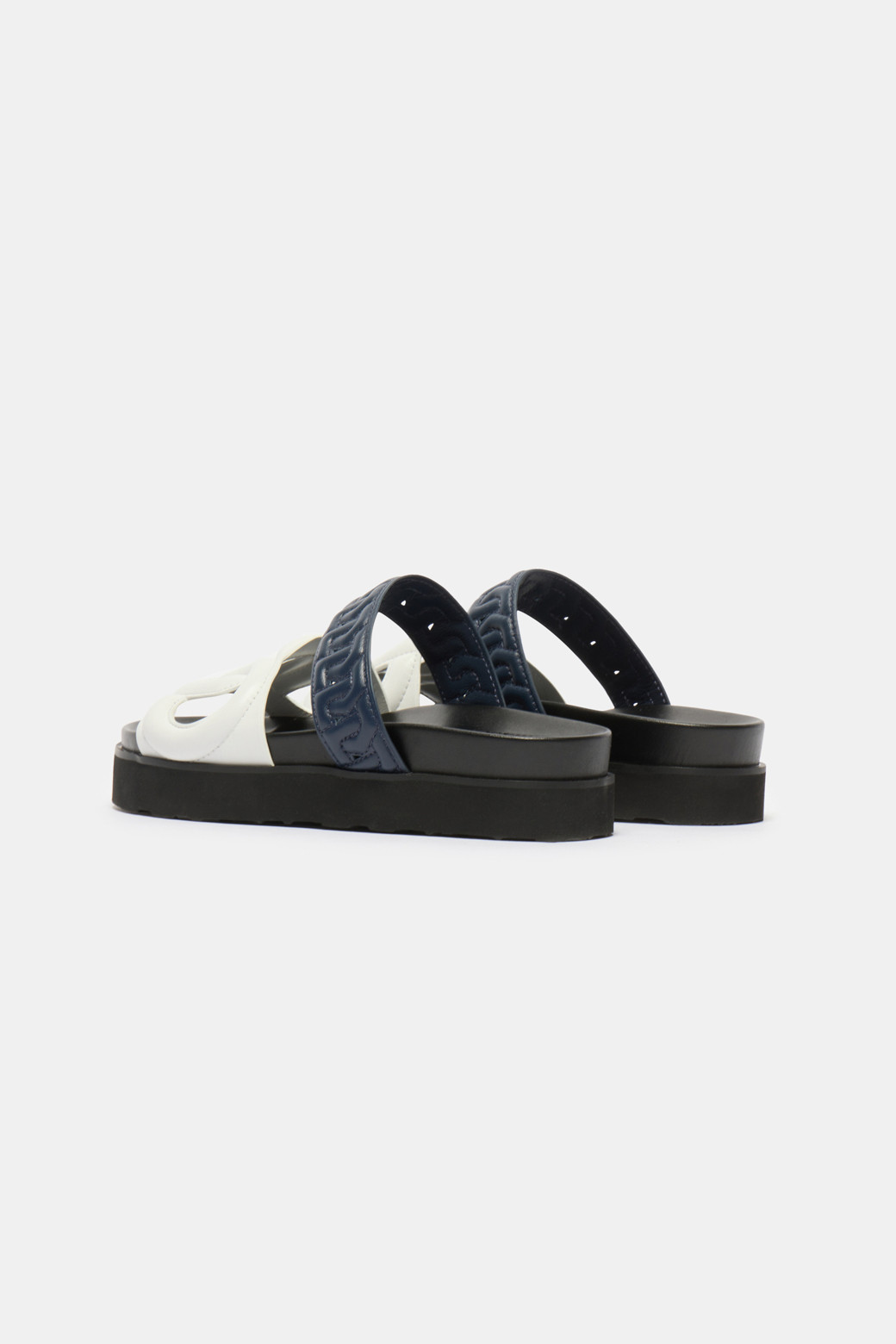 ★SUECOMMA BONNIE★ Polygon slide sandalpink DG2AM25037PIK Polygon slide sandal(white)_SUECOMMA BONNIE - 코오롱몰